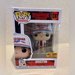 Funko Pop! Stranger Things: Dustin Hot Topic Exclusive #1247